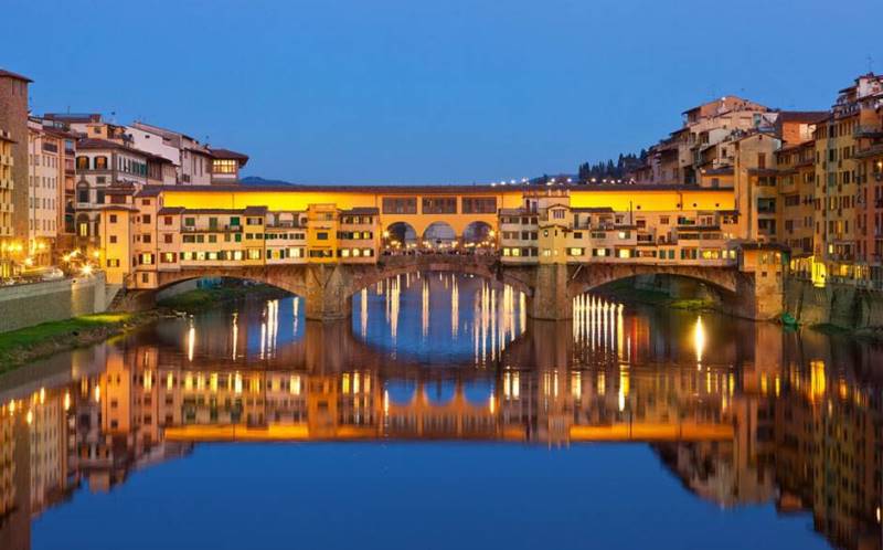 Admiring the Ponte Vecchio Bridge for #flashbackfriday