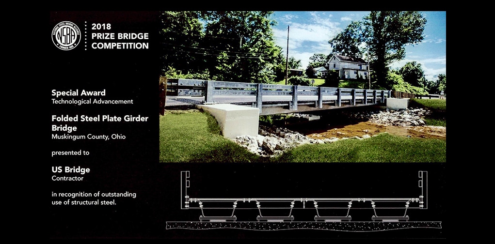 U.S. Bridge Scores 2018 Special Bridge Award For Technological Advancement