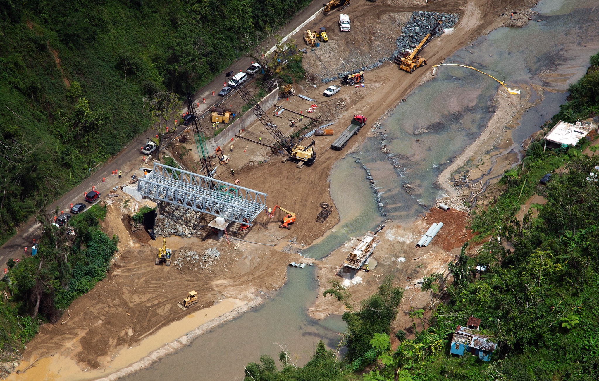 Puerto Rico Hurricane Damage Coverage - U.S. Bridge To Build 4 Bridges